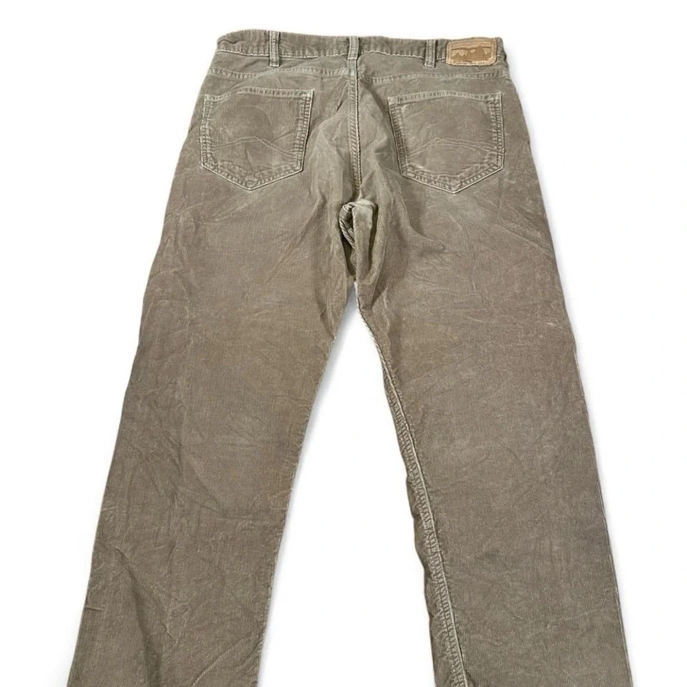 Patagonia Men’s Organic Cotton Straight‎ Leg Brown Tan Corduroy Pants 33x26